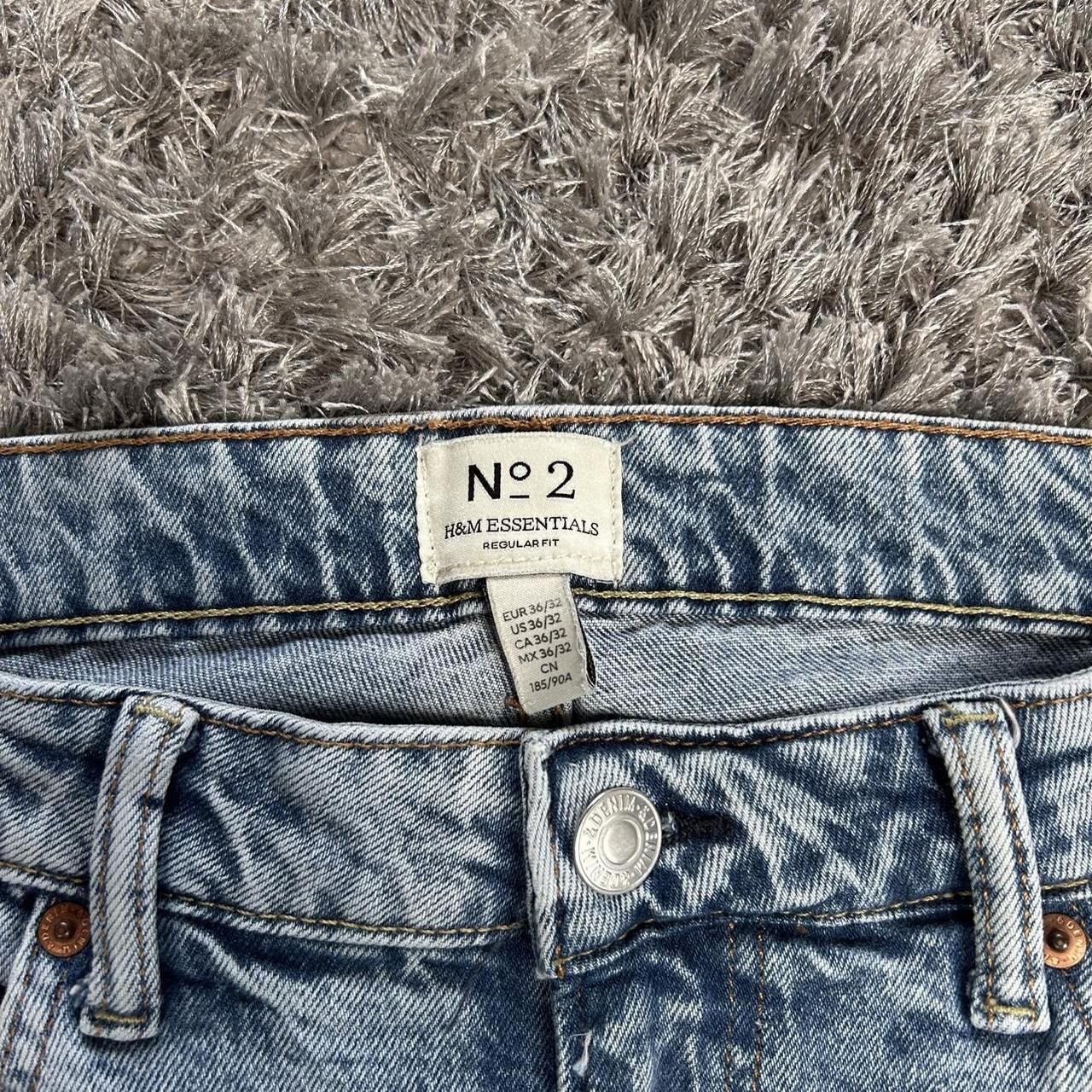 MEN'S H&M RELAXED FIT DENIM JEANS W36 L32