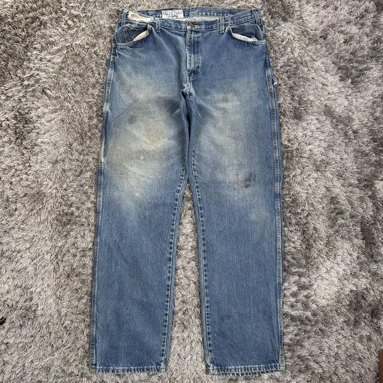 MEN'S DICKIES BAGGY CARPENTER JEANS W36 L34