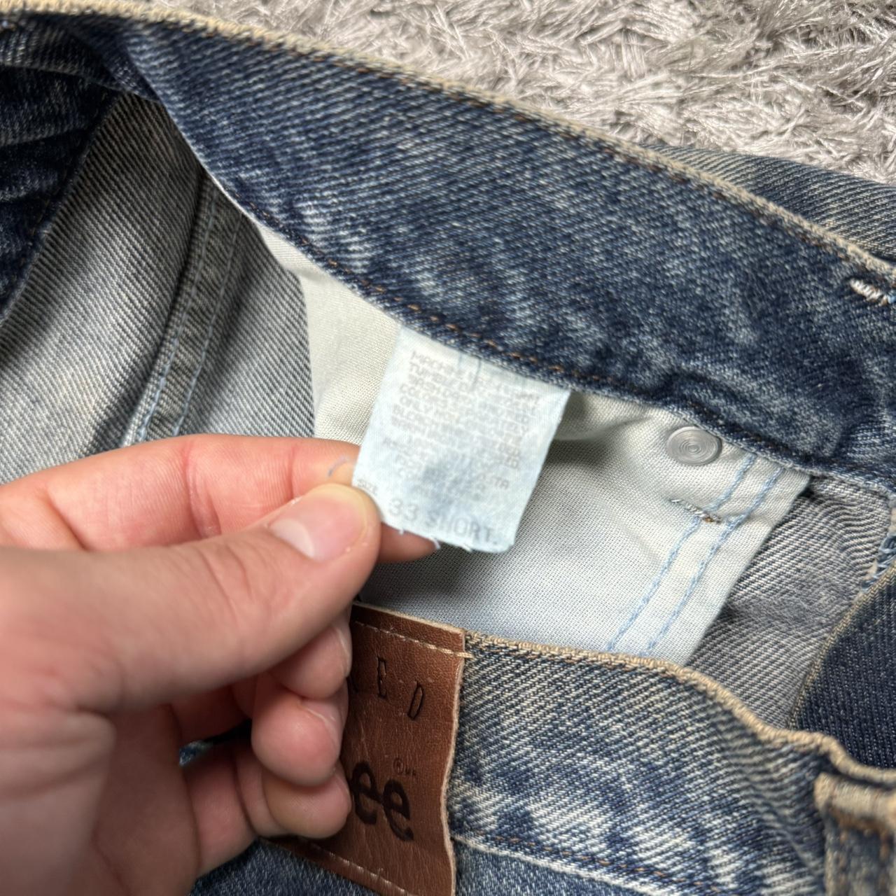 MEN'S LEE BAGGY DENIM CARPENTER SHORTS