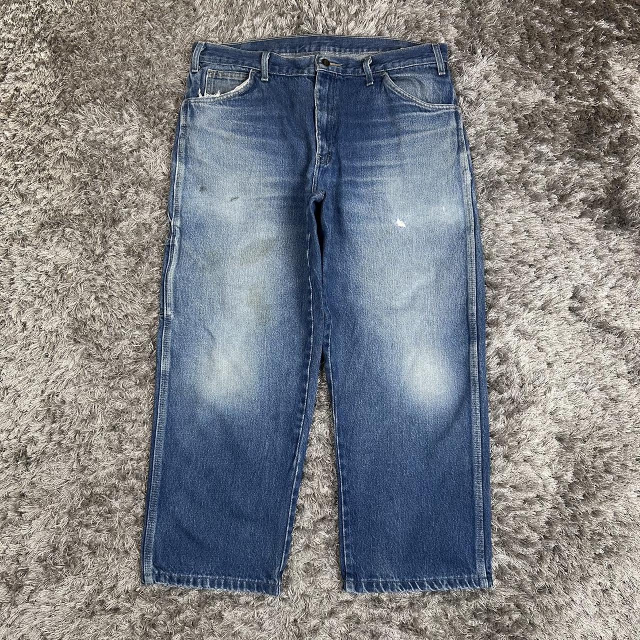MEN'S DICKIES BAGGY CARPENTER JEANS W38 L27
