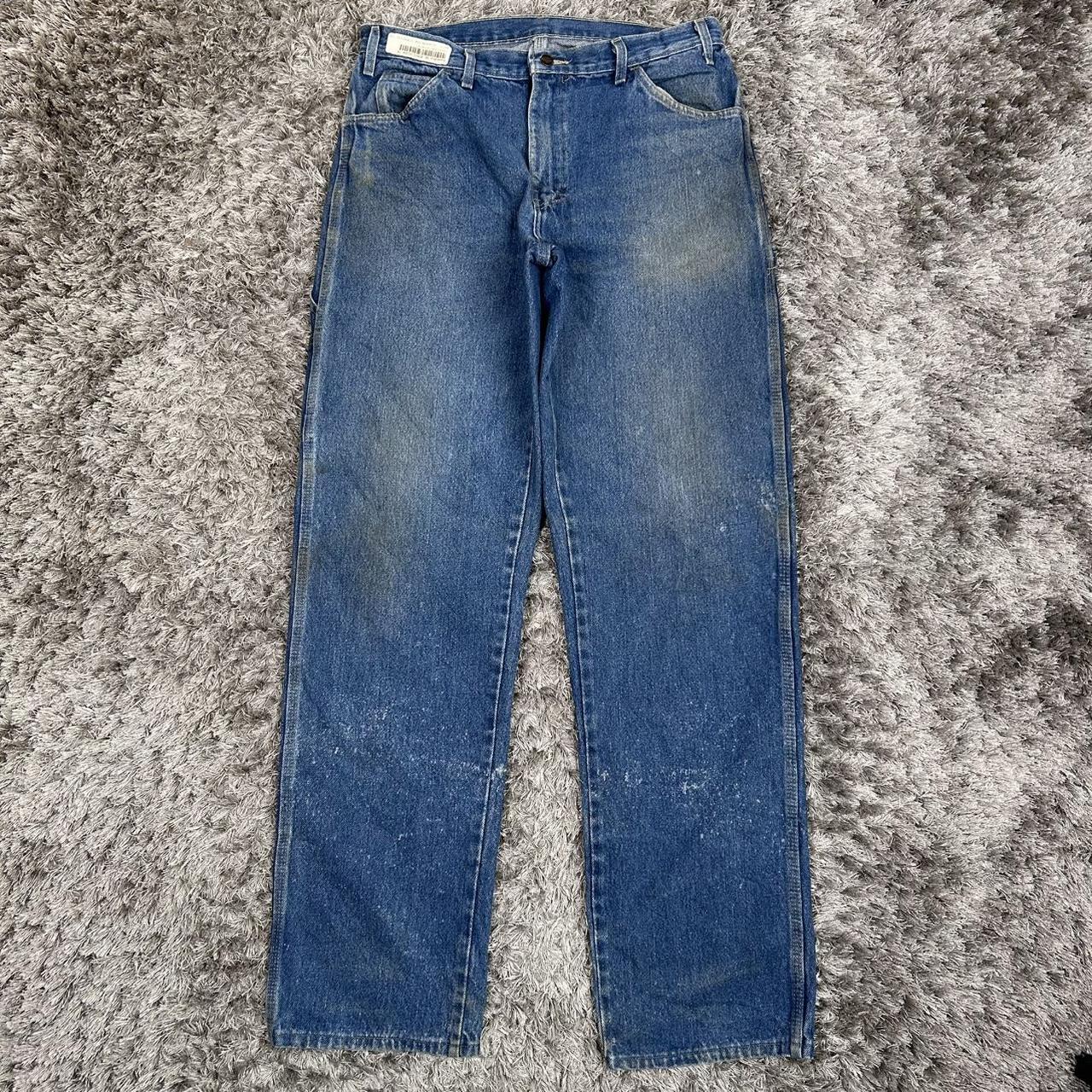 MEN'S DICKIES BAGGY CARPENTER JEANS W34 L32