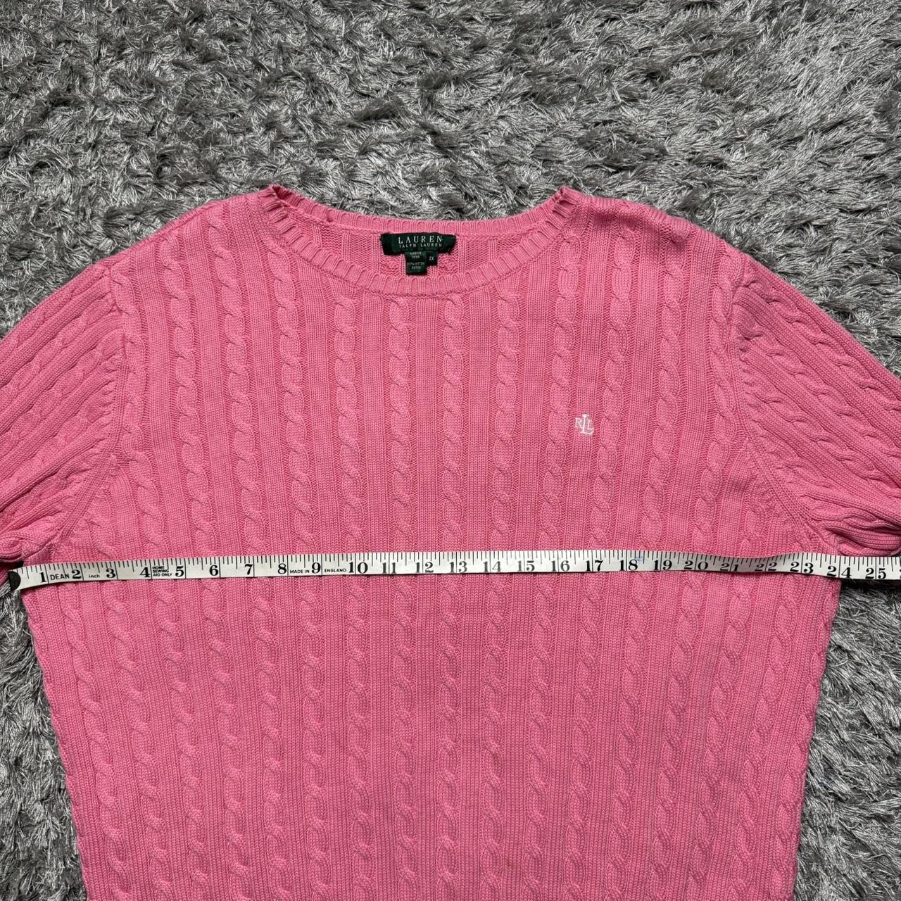WOMEN'S LAUREN RALPH LAUREN CABLE KNIT JUMPER SIZE 2XL