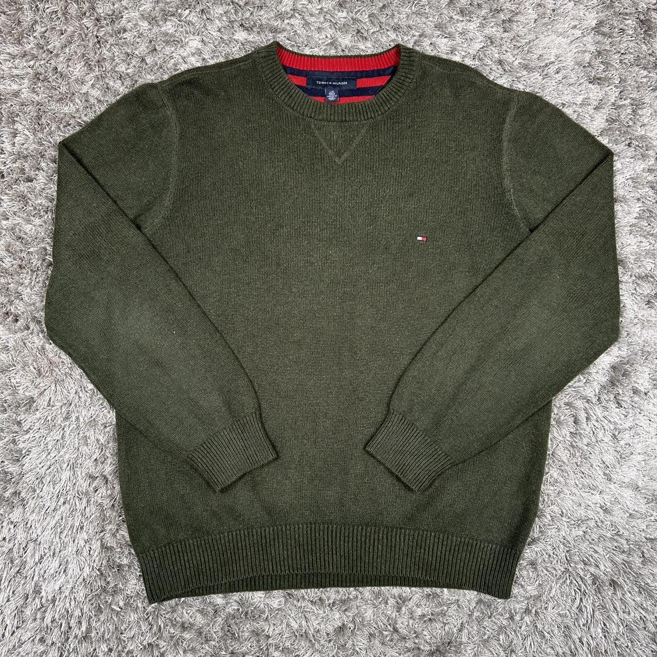 MEN'S VINTAGE TOMMY HILFIGER CREW NECK JUMPER SIZE
