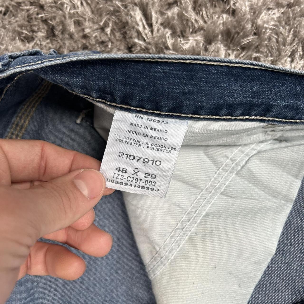 MEN'S LEE RELAXED FIT CARPENTER JEANS W48 L29