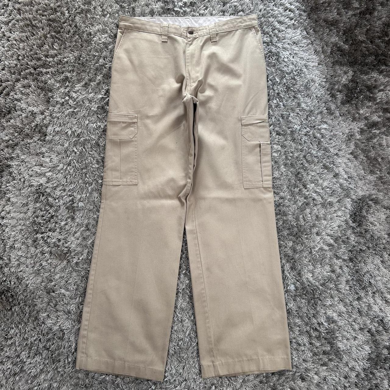 MEN'S DICKIES BAGGY CARGO TROUSERS W36 L32