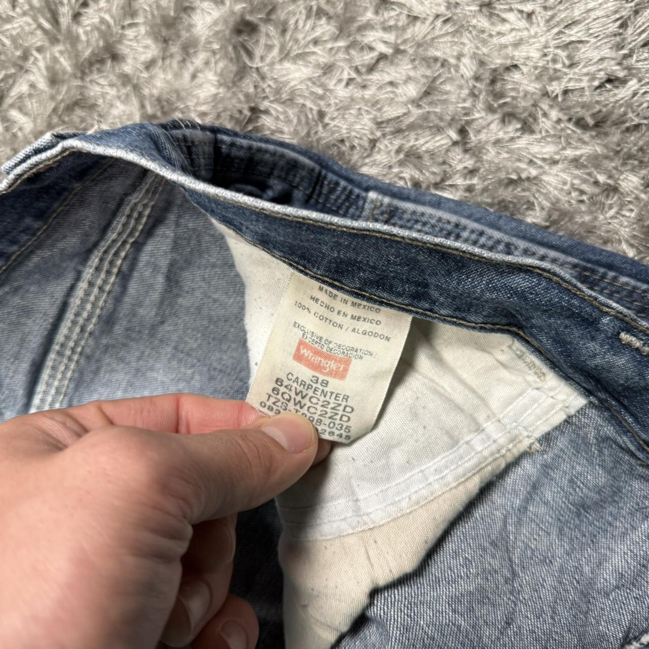 MEN'S WRANGLER BAGGY DENIM SHORTS W38