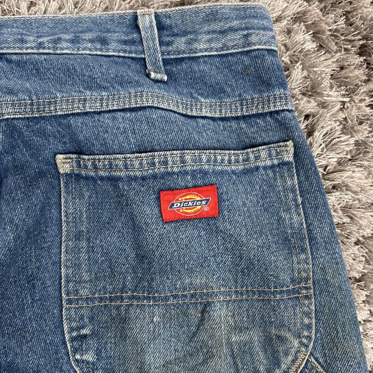 MEN'S DICKIES BAGGY CARPENTER JEANS W34 L32