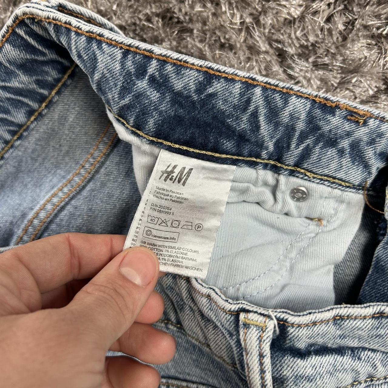 MEN'S H&M RELAXED FIT DENIM JEANS W36 L32