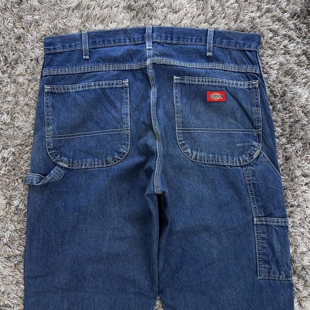 MEN'S DICKIES BAGGY CARPENTER JEANS W36 L32