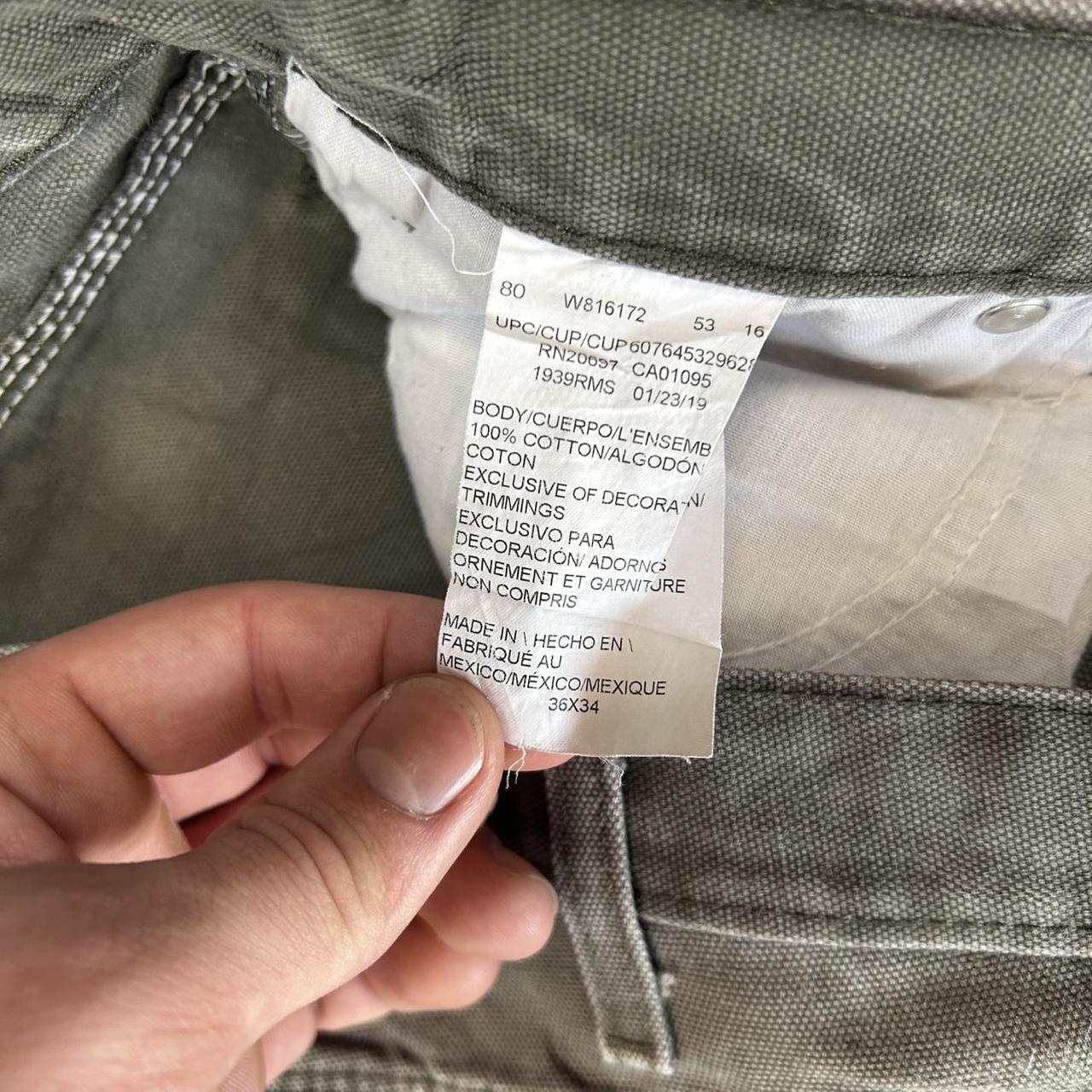 MEN'S DICKIES BAGGY CARPENTER JEANS W36 L34
