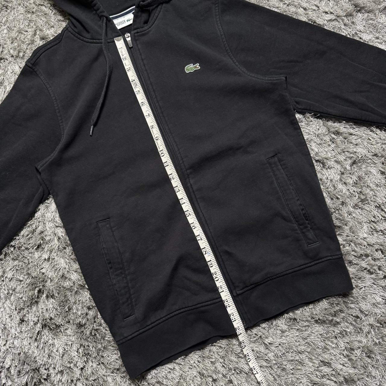 MEN'S VINTAGE LACOSTE FULL ZIP HOODIE SIZE S