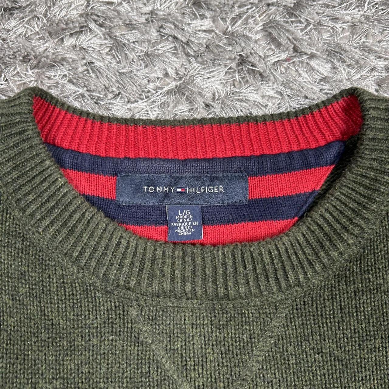MEN'S VINTAGE TOMMY HILFIGER CREW NECK JUMPER SIZE