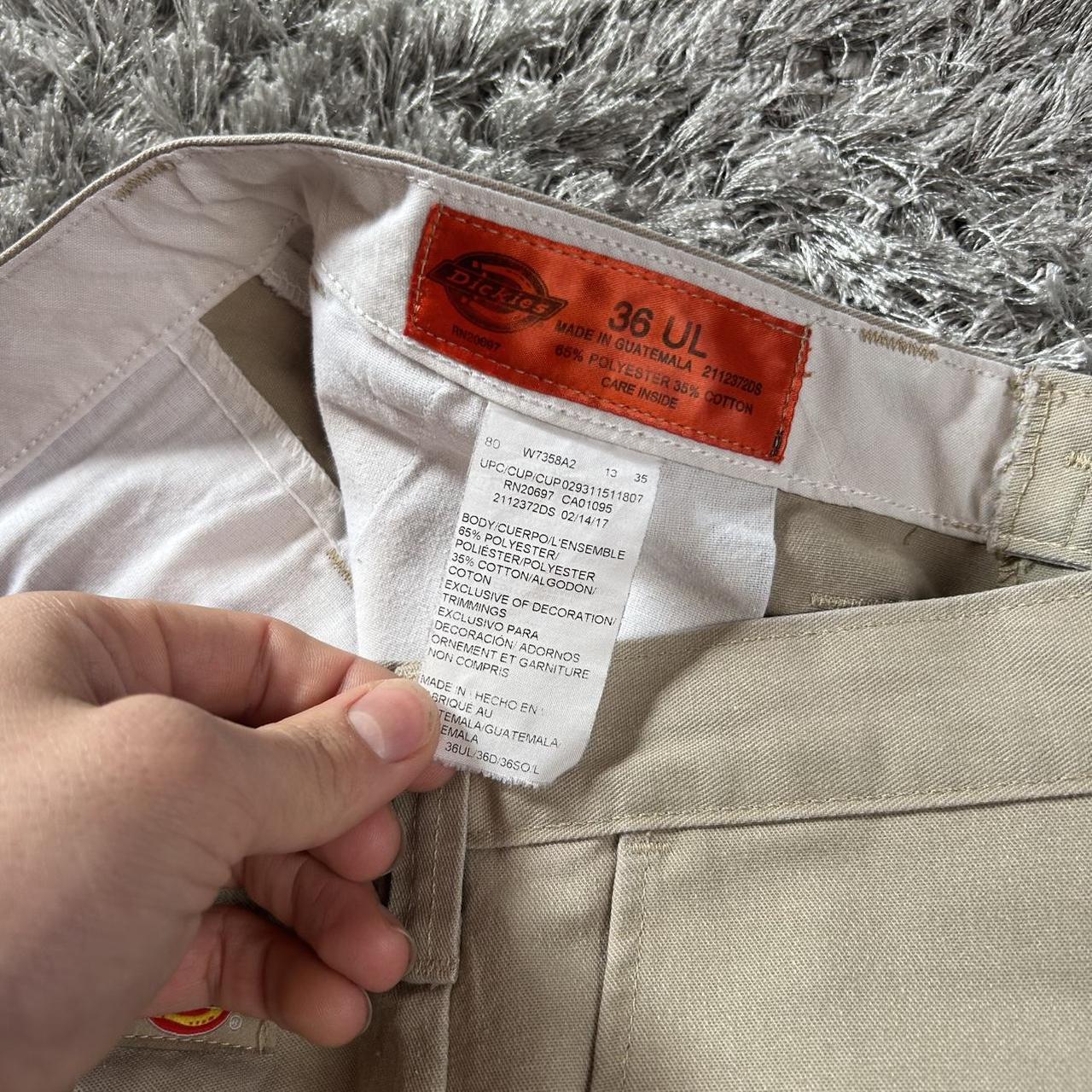 MEN'S DICKIES BAGGY CARGO TROUSERS W36 L32