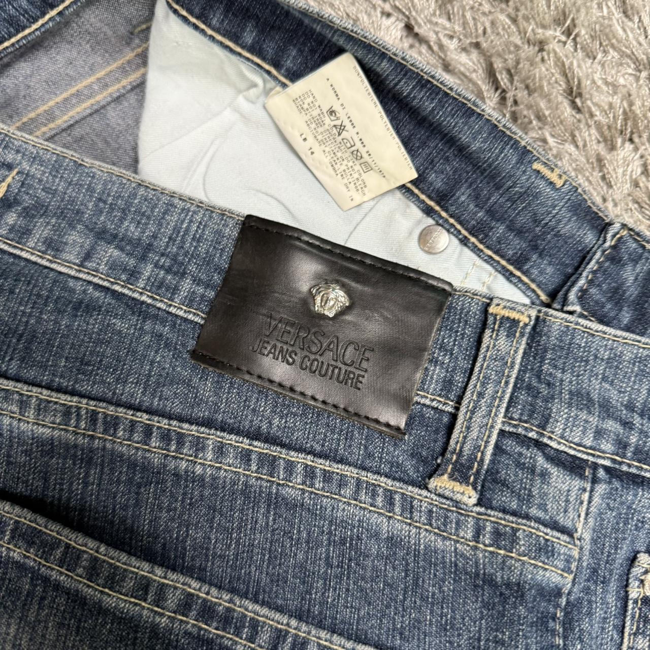 MEN'S VERSACE STRAIGHT LEG DENIM JEANS W36 L30