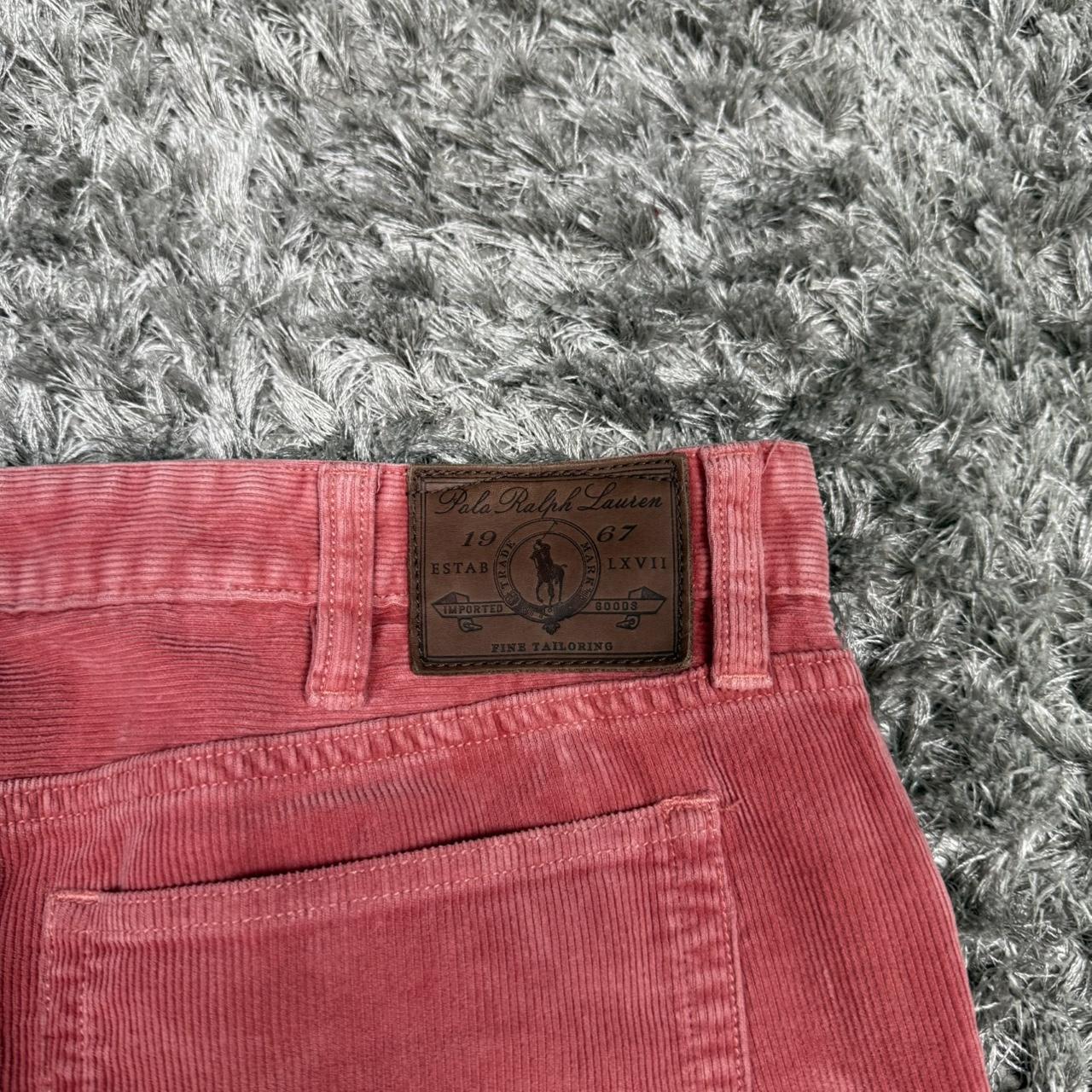 MEN'S POLO RALPH LAUREN CORDUROY TROUSERS W36 L32