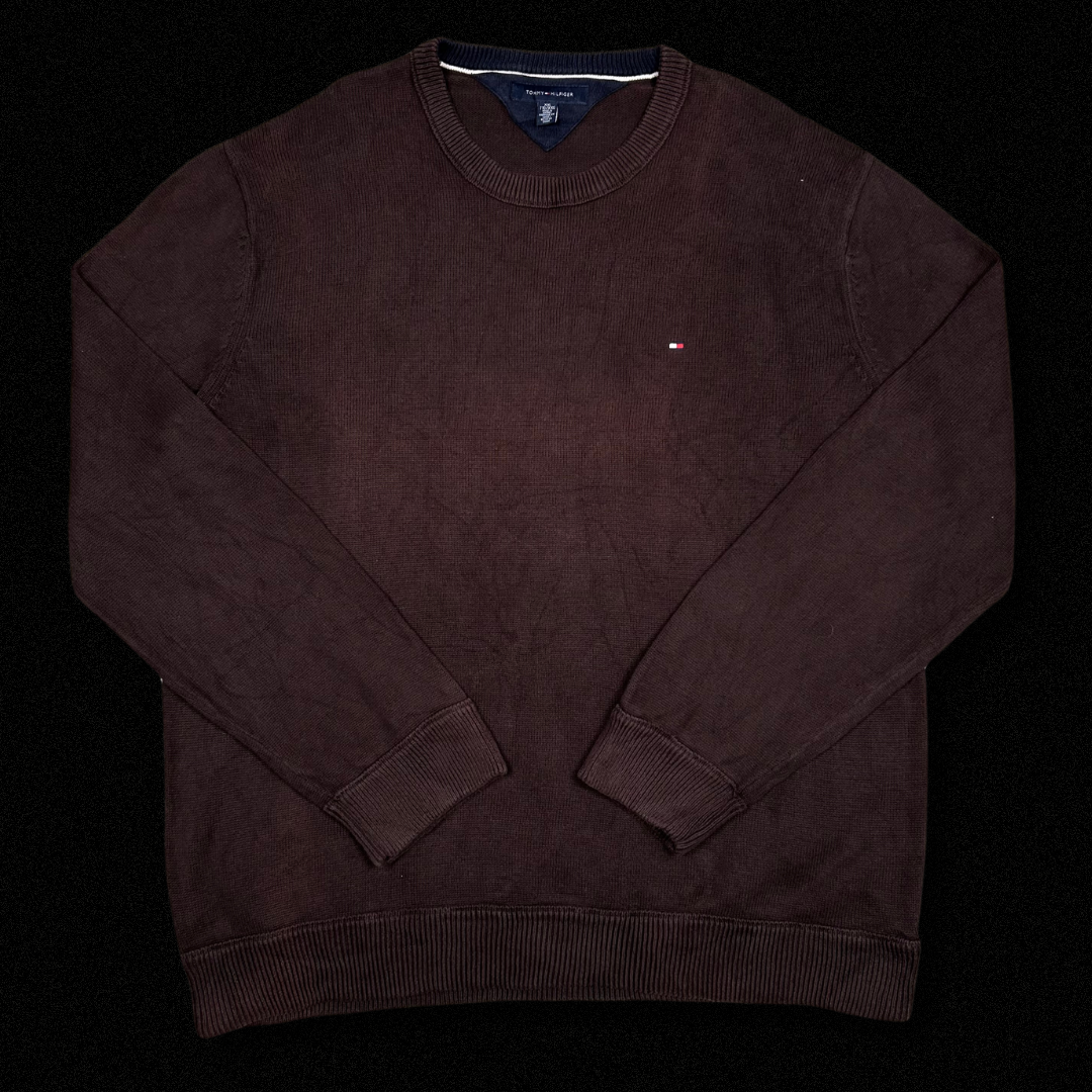 MEN’S TOMMY HILFIGER CREW NECK JUMPER SIZE XXL