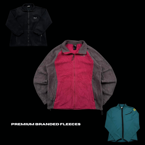 15x Premium Branded Fleeces