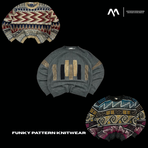 Premium Funky Patterned Knitwear x30