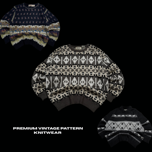 30x Premium Pattern Knitwear