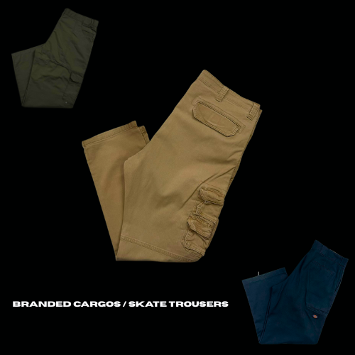 30x Branded Cargo / Skate Trousers