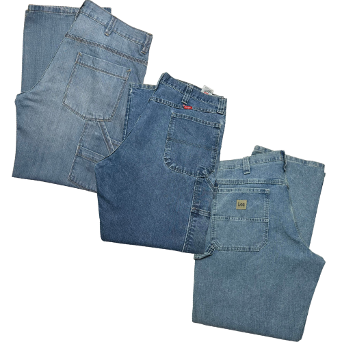 10 pc Baggy Carpenter Jeans