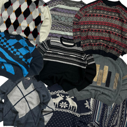 50 pc Funky Patterned Knitwear