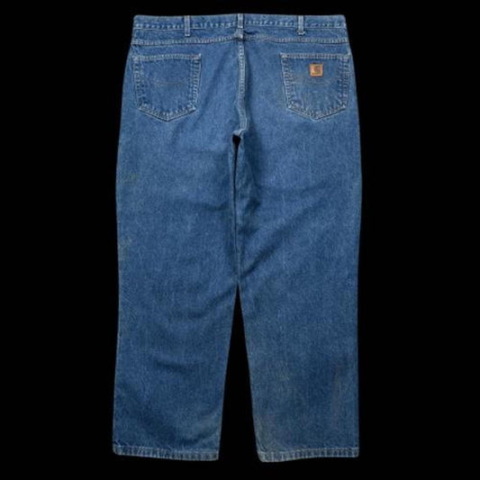 MEN'S CARHARTT BAGGY DENIM JEANS W44