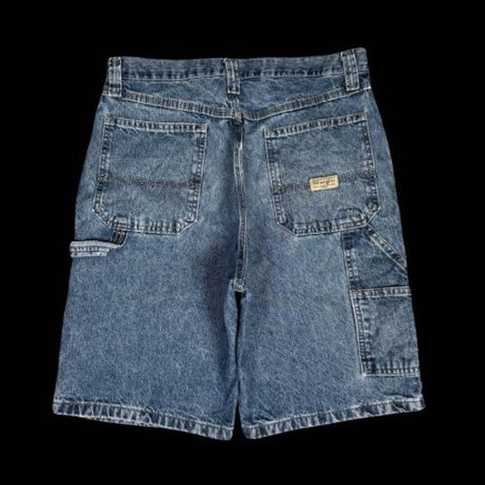 MEN'S WRANGLER BAGGY CARPENTER DENIM SHORTS W36
