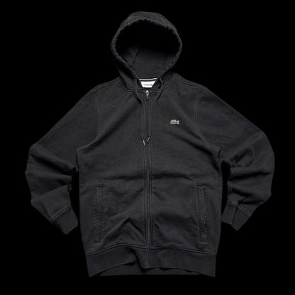 MEN'S VINTAGE LACOSTE FULL ZIP HOODIE SIZE S