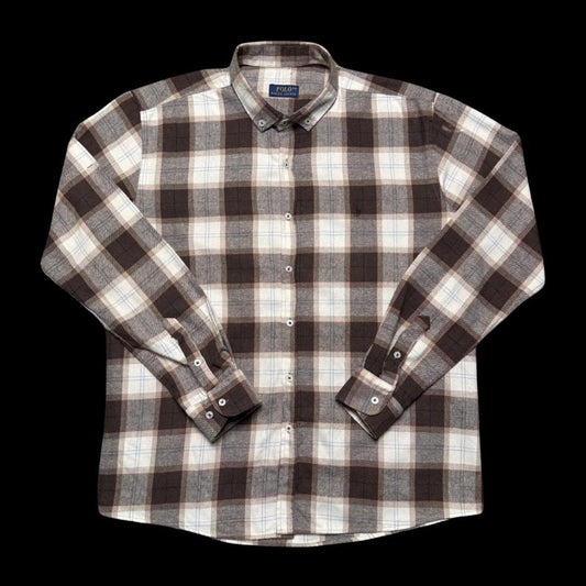 MEN'S POLO RALPH LAUREN BUTTON UP SHIRT SIZE XXL