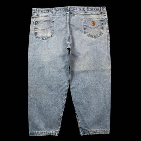 MEN'S CARHARTT BAGGY DENIM JEANS W50
