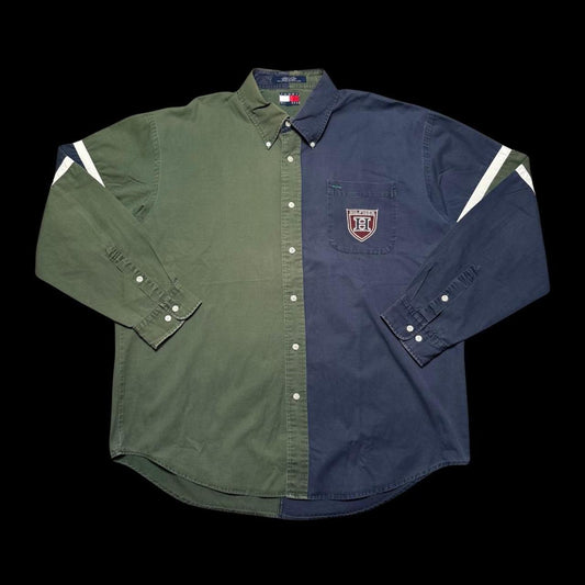 MEN'S TOMMY HILFIGER BUTTON UP SHIRT SIZE XL