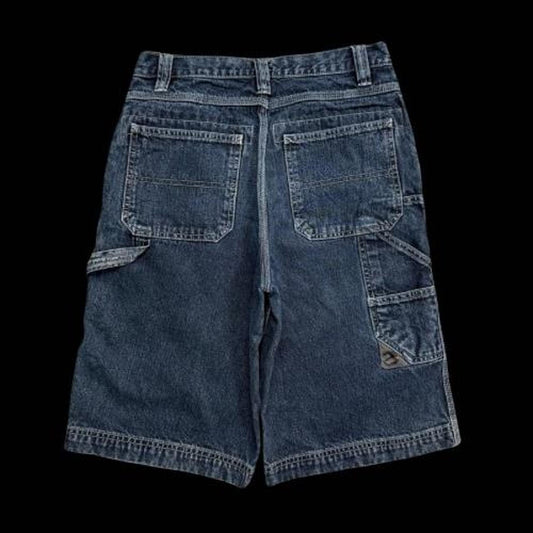 WOMEN'S URBAN PIPELINE BAGGY DENIM CARPENTER SHORTS W28