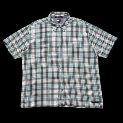MEN'S TOMMY HILFIGER BUTTON UP SHIRT SIZE XL