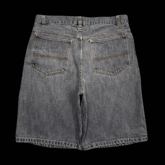 MEN'S FOOT LOCKER BAGGY CARPENTER DENIM SHORTS W34