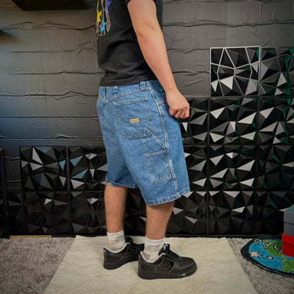 MEN'S WRANGLER BAGGY DENIM SHORTS W38