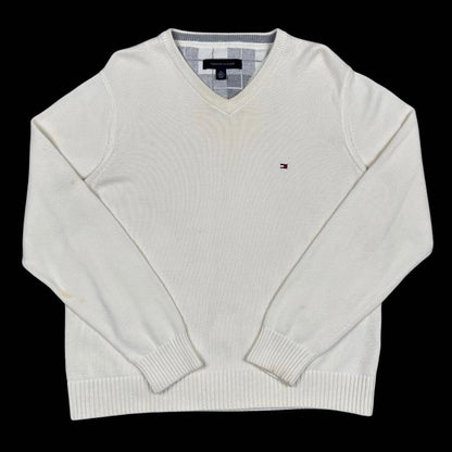 MEN'S VINTAGE TOMMY HILFIGER CREW NECK JUMPER SIZE M