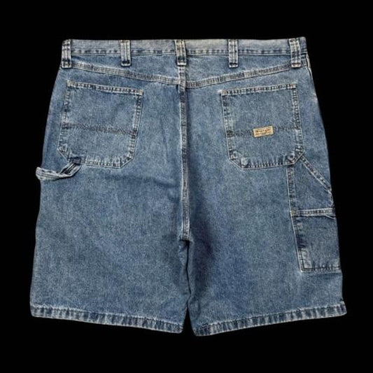 MEN'S WRANGLER BAGGY CARPENTER DENIM SHORTS W40