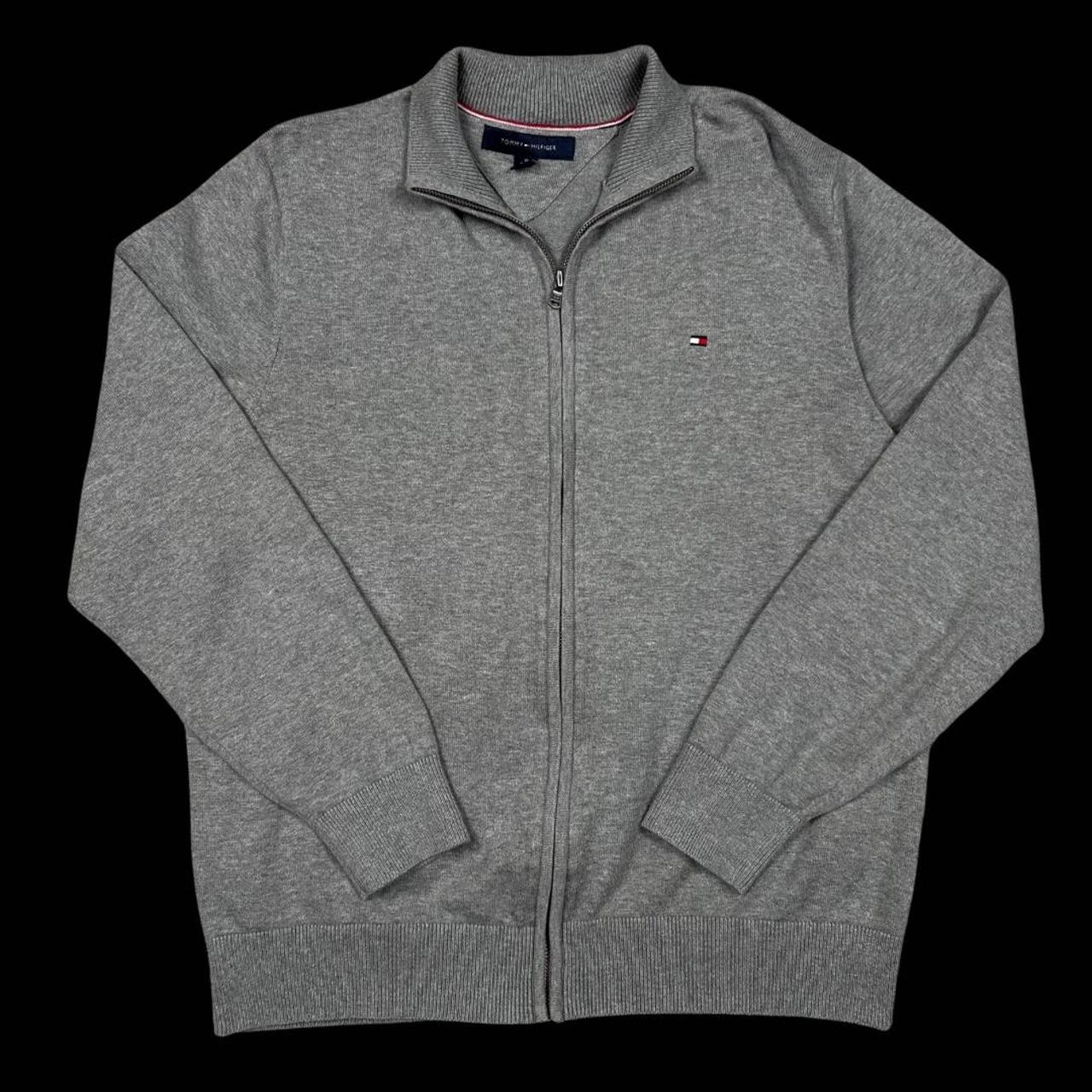 MEN'S VINTAGE TOMMY HILFIGER 1/4 ZIP JUMPER SIZE M