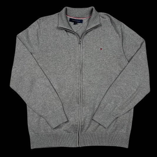 MEN'S VINTAGE TOMMY HILFIGER 1/4 ZIP JUMPER SIZE M