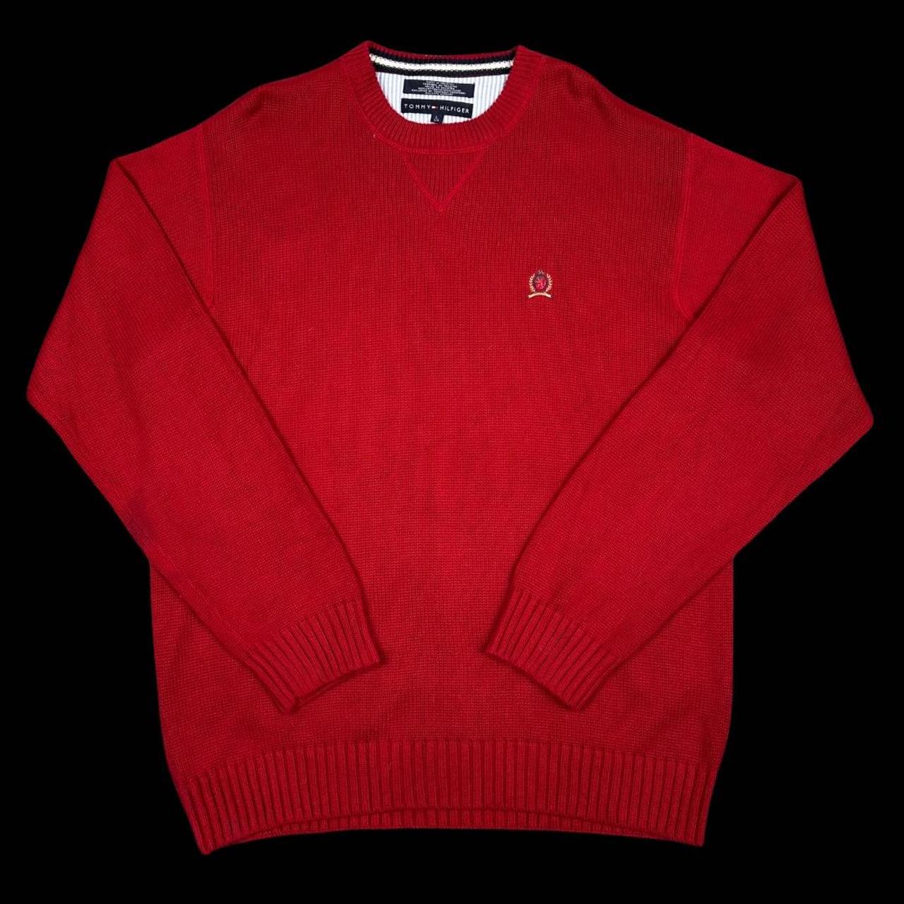 MEN'S VINTAGE TOMMY HILFIGER CREW NECK JUMPER SIZE L