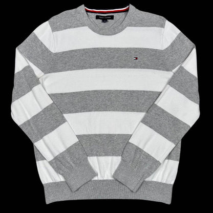 MEN'S VINTAGE TOMMY HILFIGER CREW NECK JUMPER SIZE M