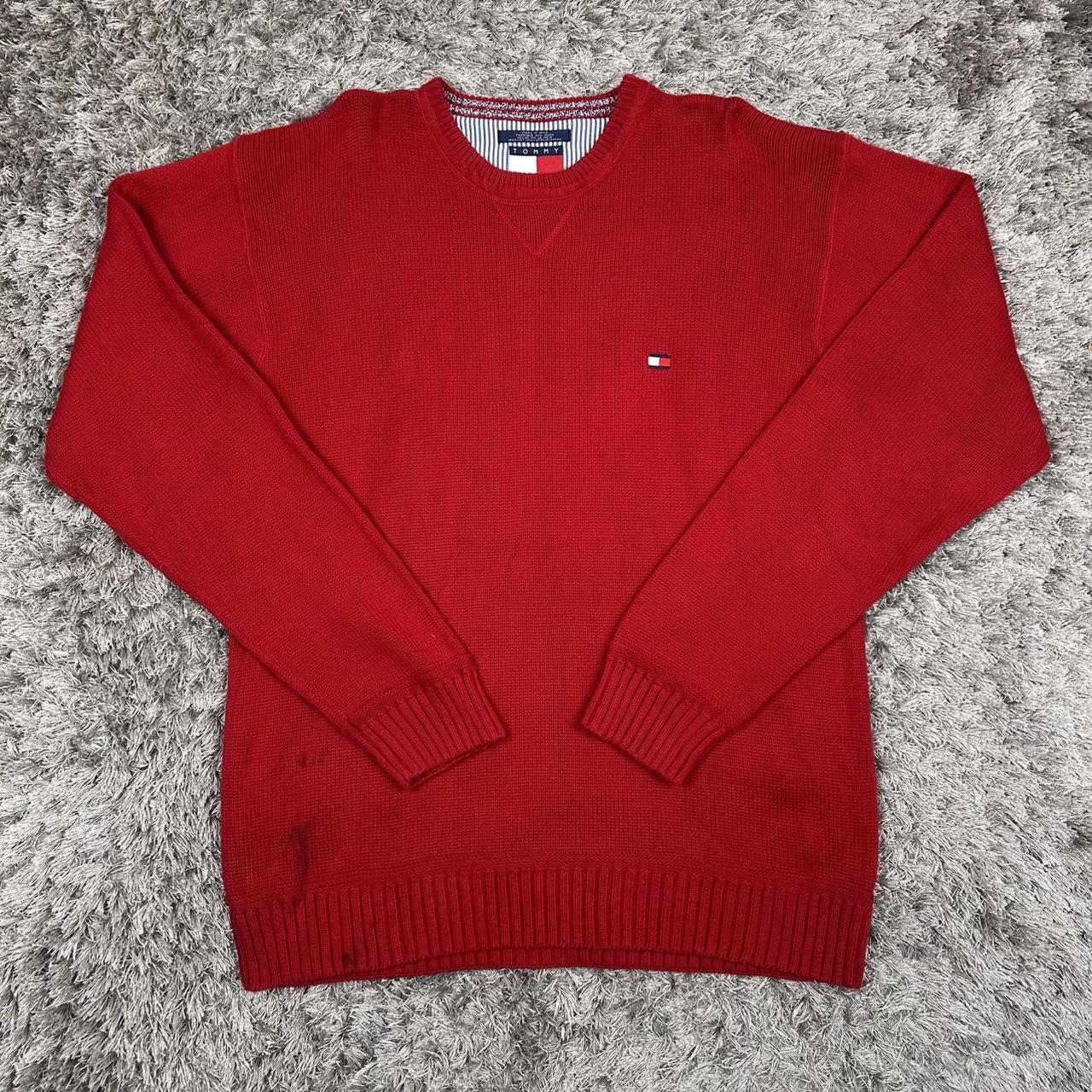 MEN'S VINTAGE TOMMY HILFIGER CREW NECK JUMPER SIZE L