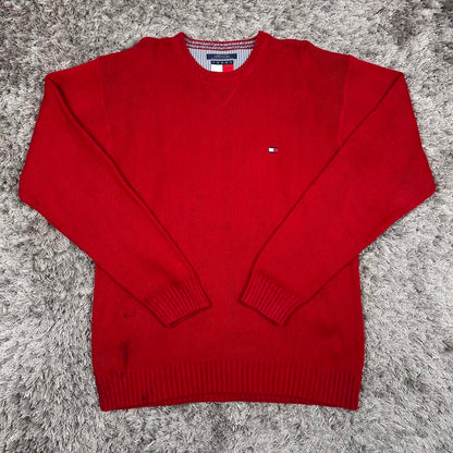 MEN'S VINTAGE TOMMY HILFIGER CREW NECK JUMPER SIZE L