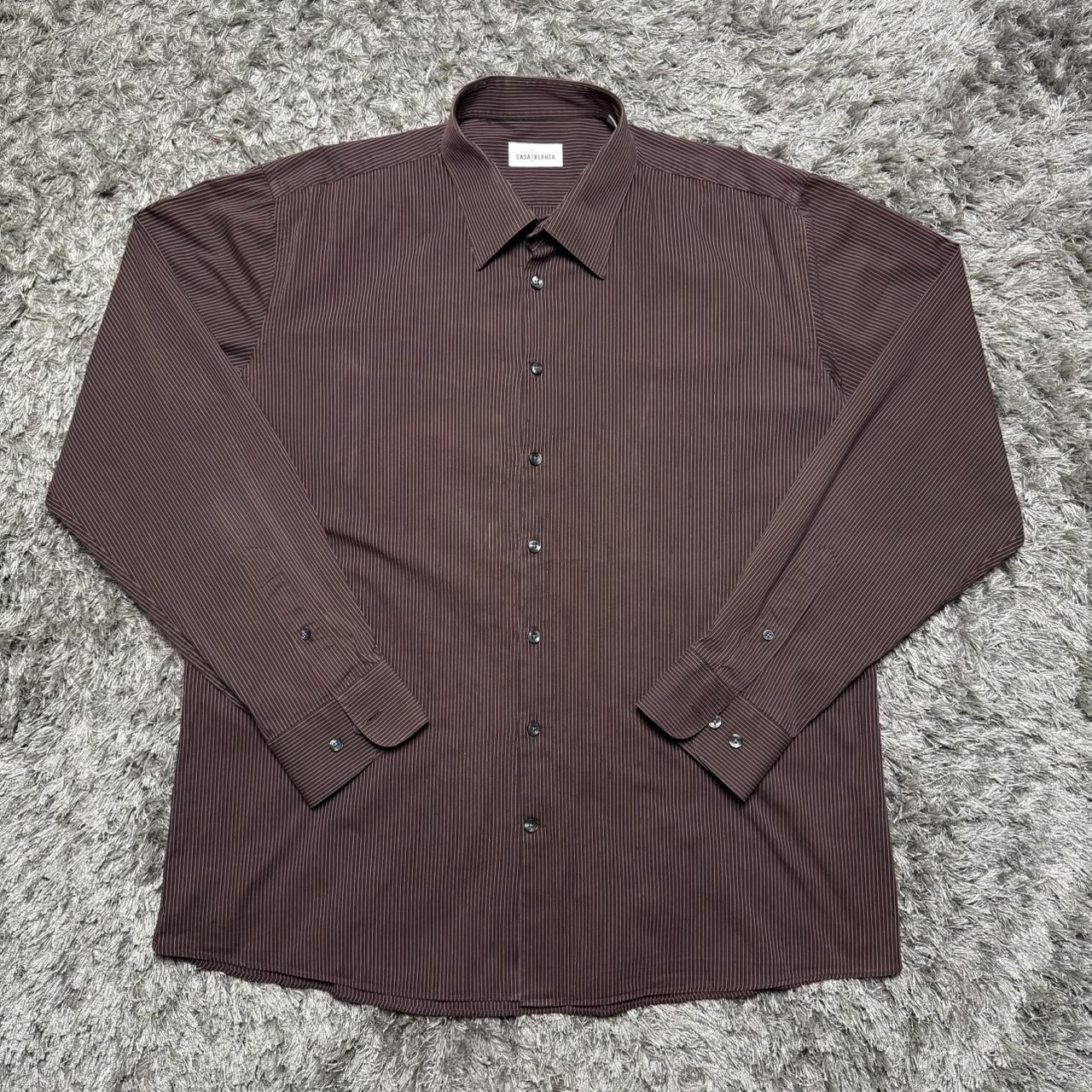 MEN'S CASABLANCA BUTTON UP SHIRT SIZE L