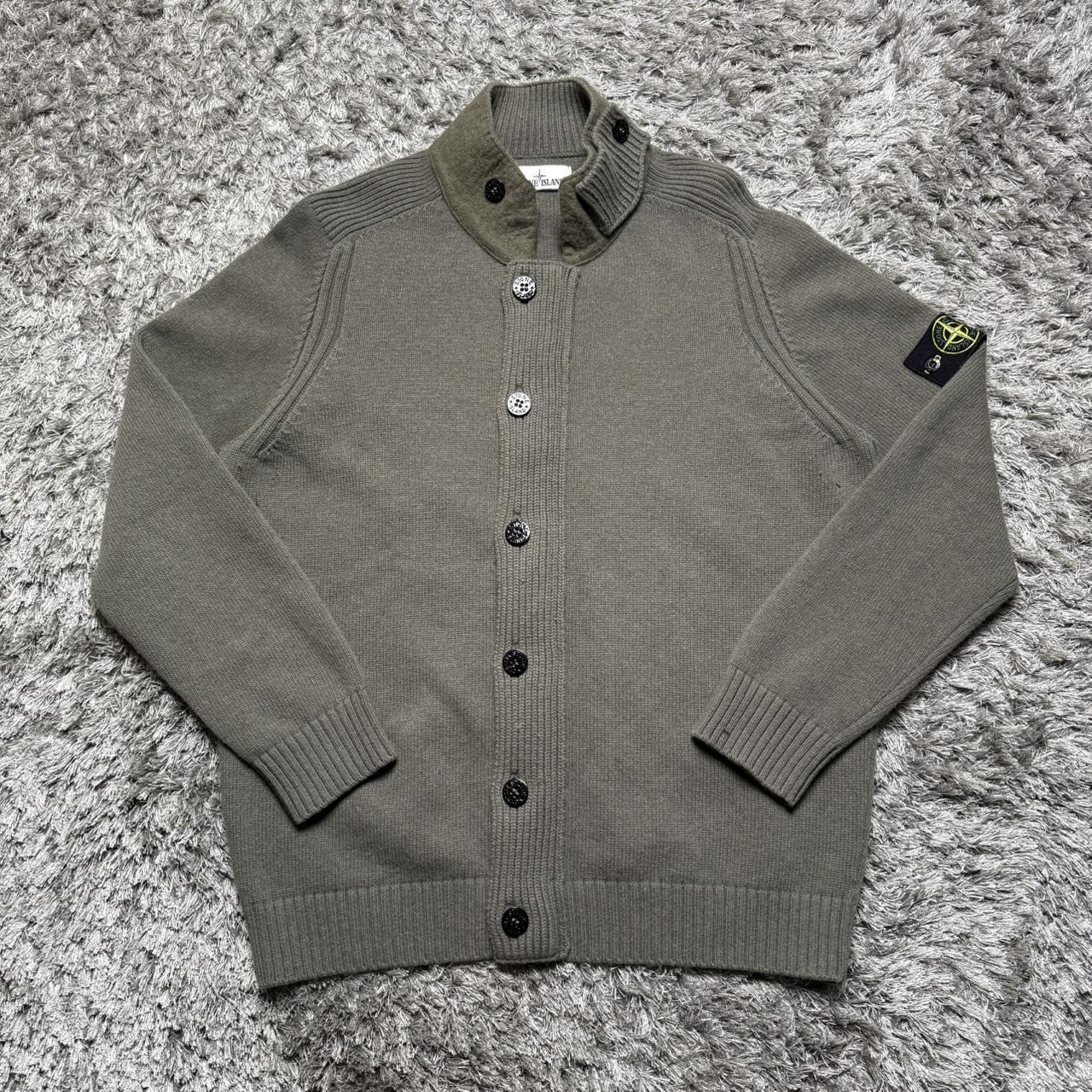 MEN'S STONE ISLAND HEAVY KNIT JUMPER SIZE XL