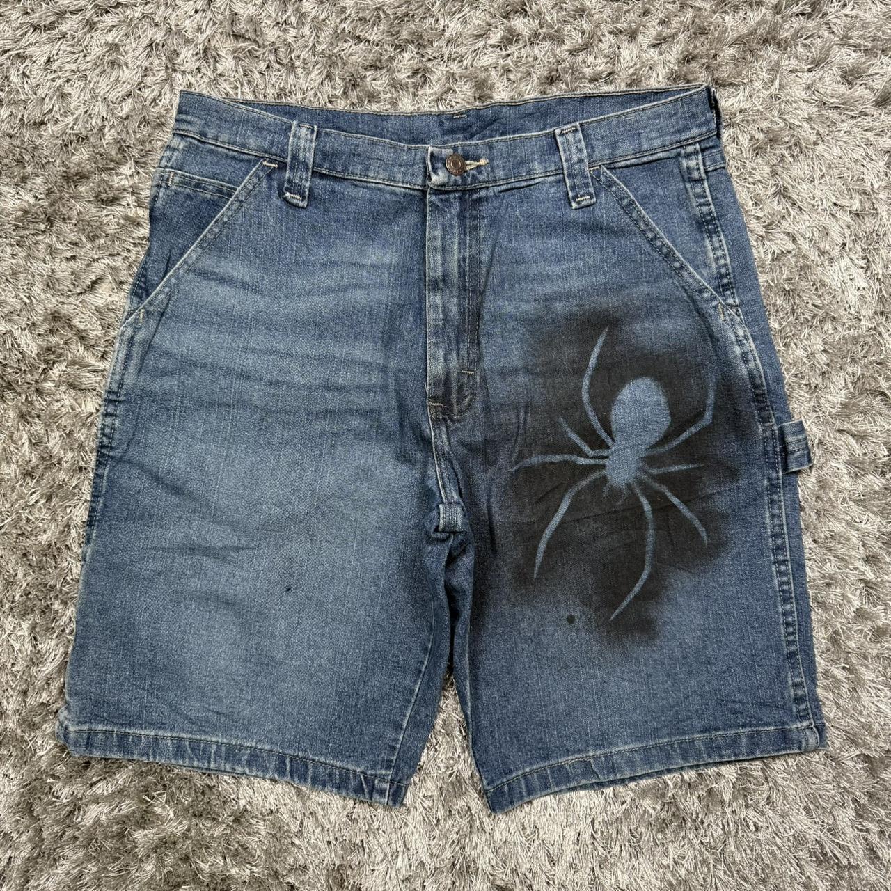 MEN'S WRANGLER BAGGY DENIM SHORTS W32