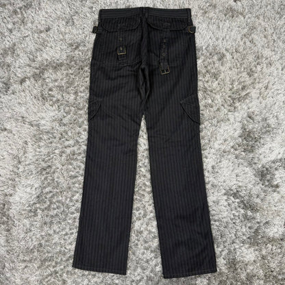 MEN'S ARCHIVAL CLOTHING X JUST CAVALLI BONDAGE PANTS W32 L34