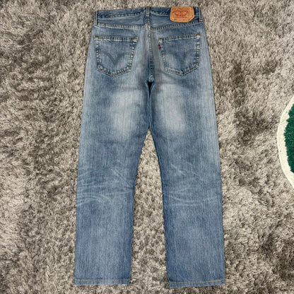 MEN'S LEVI'S 501 RELAXED FIT DENIM JEANS W34 L34