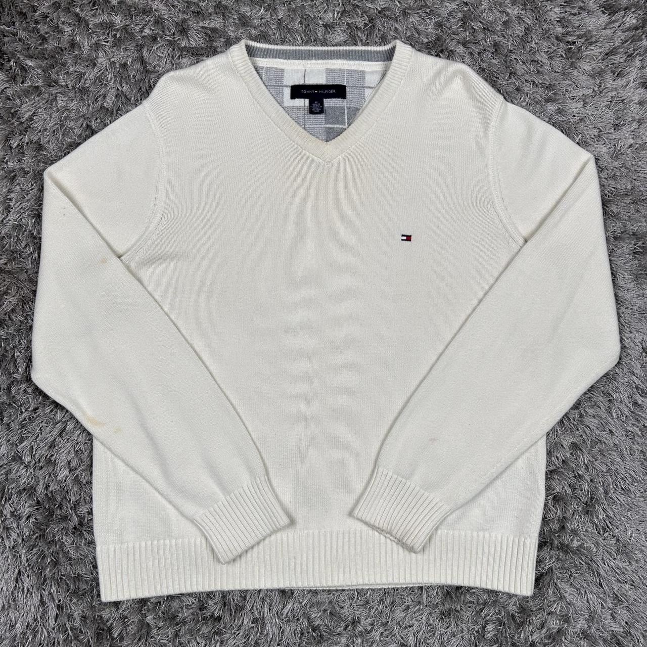 MEN'S VINTAGE TOMMY HILFIGER CREW NECK JUMPER SIZE M